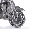 Sculpture Fer Art Motorcycle Tooarts Décoration Artisanat Métal Sculpture moderne Artisanat Création cadeau