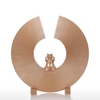 Sculpture Tomfeel Fortune Cat Résine Art Moderne Intérieur Décor Statue Figurine Ornement
