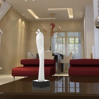 Sculpture Tomfeel Lovers résine de fibre de verre ornement intérieur Decor Statue Figurine Résumé Exaggerate Art Moderne