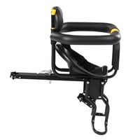 Sécurité Enfant Siège De Vélo Vélo Avant Bébé Siège Enfants Selle avec Pédales Support Dos Pour VTT Vélo