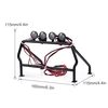 Seau à cage métallique avec 6 lampes à LED pour voiture de camion axiale TF1 / 2 Rc4wd Tamiya