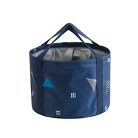 Seau pliable bassin portatif multi-usage pour tremper les pieds en camping pique-nique intérieur extérieur
