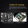 Segotep 600W GP700G PC alimentation ordinateur jeu PSU 12V actif PFC 80Plus or entrée ca universelle 100-240V prise ue