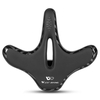 Selle de vélo large coussin de coussin de vélo de montagne confortable selle de siège de cycle étanche pour hommes femmes VTT de route
