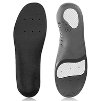 Semelles de soutien de la voûte plantaire pour hommes et femmes Inserts de chaussures orthopédiques pour les pieds plats Fasciite plantaire
