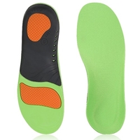 Semelles de soutien de la voûte plantaire pour hommes et femmes Inserts de chaussures orthopédiques pour les pieds plats Fasciite plantaire
