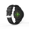 SENBONO Air 1 montre intelligente à écran tactile de 1, 6 pouce 400*400px - cuir noir,  4 Go + 128 Go