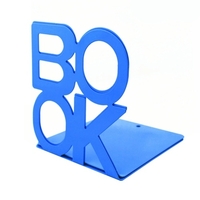 Serre-livres en métal,  serre-livres décoratifs antidérapants,  support de 4, 9 x 5, 1 x 5, 5 pouces,  support d