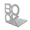 Serre-livres en métal,  serre-livres décoratifs antidérapants,  support de 4, 9 x 5, 1 x 5, 5 pouces,  support d