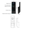 Serrure de porte intelligente WiFi Tuya Maison Appartement Serrure intelligente 5 en 1 Déverrouillage du Smartphone Code d