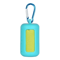 Serviette de sport compacte avec manchon en silicone Serviette de visage rafraîchissante pour l