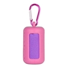 Serviette de sport compacte avec manchon en silicone Serviette de visage rafraîchissante pour l