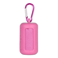 Serviette de sport compacte avec manchon en silicone Serviette de visage rafraîchissante pour l