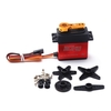 Servo numérique 20kg couple élevé 180° en acier inoxydable engrenage Servo pour 1/8 1/10 RC voiture avec bras Servo 25T