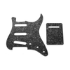 Set de pickguard pour guitare électrique SSS avec vis de plaque arrière Pick Guard pour guitares de style américain ST Blue Pearl