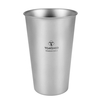 Set de tasses à bière à une paroi et à deux parois en titane 10oz 17oz