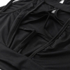 Sexy Femmes 2 Piece Costumes Col Roulé Sans Manches évider Haute Split Clubwear Romper Combinaison Noir