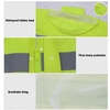SFVest Haute Visibilité Vêtements de pluie réfléchissants Costume Lumineux Sécurité Imperméable Costume De Plein Air Randonnée Randonnée Équitation Hommes et Femmes Imperméable Oxford Tissu Revêtement