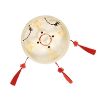 Shaman tambour cadre tambour main tambour Instrument de percussion chinois traditionnel avec sac de tambour tambour fouet