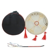 Shaman tambour cadre tambour main tambour Instrument de percussion chinois traditionnel avec sac de tambour tambour fouet