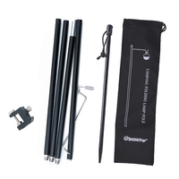 ShineTrip Tente Extérieure Camping Lumière Rack Multifonctionnel Portable Pliable En Alliage D