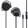 SHINI SN-360 oreille crochet casques 3.5mm filaire stéréo écouteurs jeu sport casque avec micro pour téléphone casque