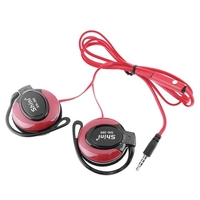 SHINI SN-360 oreille crochet casques 3.5mm filaire stéréo écouteurs jeu sport casque avec micro pour téléphone casque