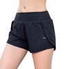 Short de course 2 en 1 pour femme à séchage rapide Sport Active Workout Gym Yoga Short avec poche