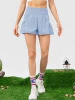 Short de course 2-en-1 pour femme avec poches Short de sport