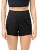 Short de sport femme avec poches Short taille haute pour course à pied Tennis
