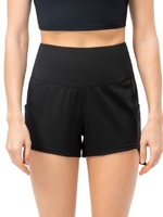 Short de sport femme avec poches Short taille haute pour course à pied Tennis