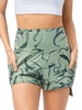 Short de sport femme avec poches Short taille haute pour course à pied Tennis