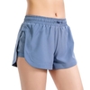 Short de sport pour femme 2 en 1 avec taille élastique en maille à séchage rapide Fitness Gym Workout Compression Yoga Pantalon court