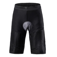 Short de vélo rembourré détachable pour hommes avec poches Short de vélo respirant