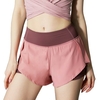 Shorts de course 2 en 1 pour femmes Shorts de yoga taille haute