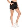 Shorts de course pour femmes 2 en 1 Yoga Gym Sports Training Short de sport avec 2 poches