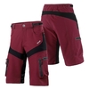 Shorts de cyclisme pour hommes à séchage rapide respirant Sports de plein air Running Bike Riding Shorts décontractés avec 6 poches