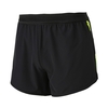 Shorts de sport pour hommes rayures réfléchissantes poches zippées à séchage rapide taille élastique pantalon court pour la course de basket-ball de gymnastique