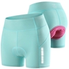 Shorts de vélo pour femmes Sous-vêtements de cyclisme rembourrés VTT VTT Shorts d