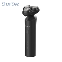 Showsee Rasoir électrique Rechargeable Rasoir F1-BK