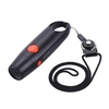 Sifflet électronique pour la survie en plein air Basketball Jeux de football Arbitre Entraînement sportif Cheerleading Whistle (4PCS CR2302 est inclus) Noir