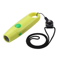 Sifflet électronique pour la survie en plein air Basketball Jeux de football Arbitre Entraînement sportif Cheerleading Whistle (4PCS CR2302 est inclus) Noir