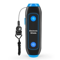 Sifflet électronique Sifflet électrique portatif avec lampe de poche SOS pour entraîneurs arbitres P.E. Enseignant