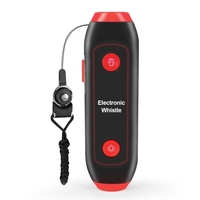 Sifflet électronique Sifflet électrique portatif avec lampe de poche SOS pour entraîneurs arbitres P.E. Enseignant