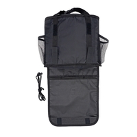 Siège de voiture Auto Retour Sac à glace Sac Organisateur Multi Poche Voyage Sac de Stockage Sacs de Refroidisseur Admission Tissu Véhicule Compact Titulaire de Stockage Titulaire Organiseurs Backseat