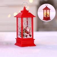 Simulation de Noël fl-ame lampe décoration de bureau led lights