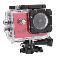 SJCAM SJ4000 WiFi 1080p Full HD Action caméra Sport DVR 30M Etanche 1, 5" 170° Grand Angle Lens avec batterie & accessoires câble USB