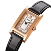 SKMEI 1783 Élégant Élégant Femmes Montre À Quartz Rétro Chiffre Romain Dames Analogique Montre-Bracelet avec Bracelet En Cuir Simple 30M Étanche Casual Bracelet D