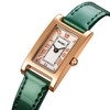 SKMEI 1783 Élégant Élégant Femmes Montre À Quartz Rétro Chiffre Romain Dames Analogique Montre-Bracelet avec Bracelet En Cuir Simple 30M Étanche Casual Bracelet D