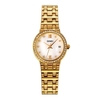 SKMEI 1809 Élégant Élégant Dames Robe Montre-Bracelet Cristal-Accentré Chiffre Romain Analogique Femmes Montre À Quartz Avec Bracelet En Acier Inoxydable Étanche Mince Montre-Bracelet